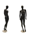 Black Female Abstract Mannequin (TMK-OZIB4)
