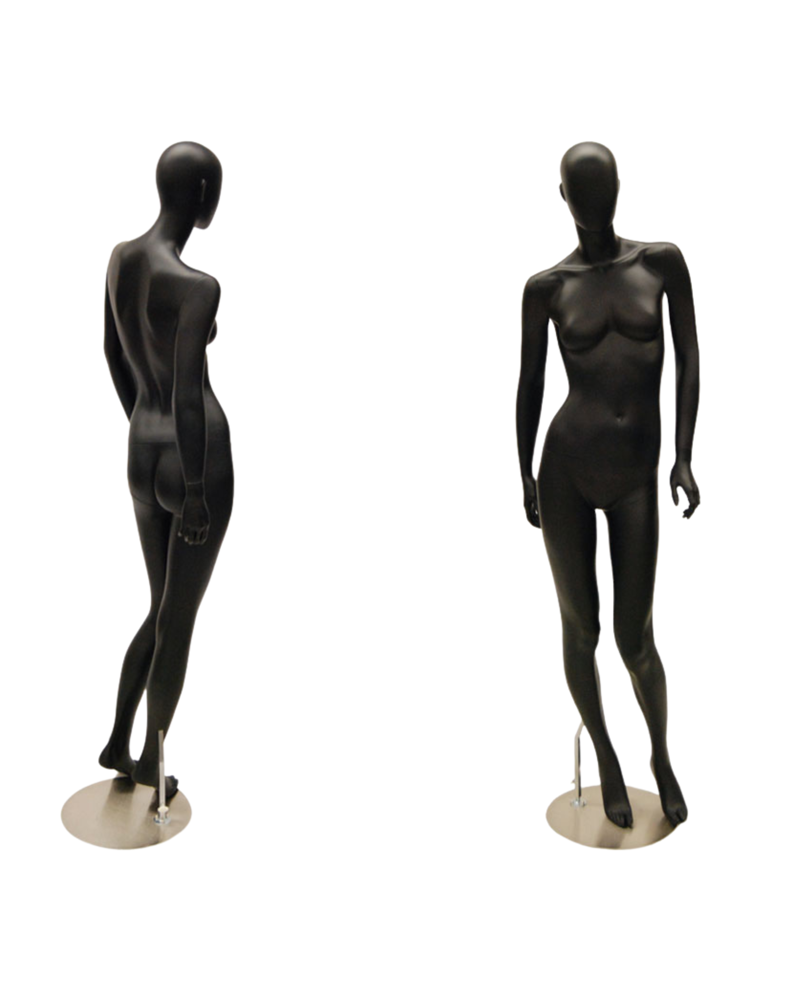 Black Female Abstract Mannequin (TMK-OZIB4)