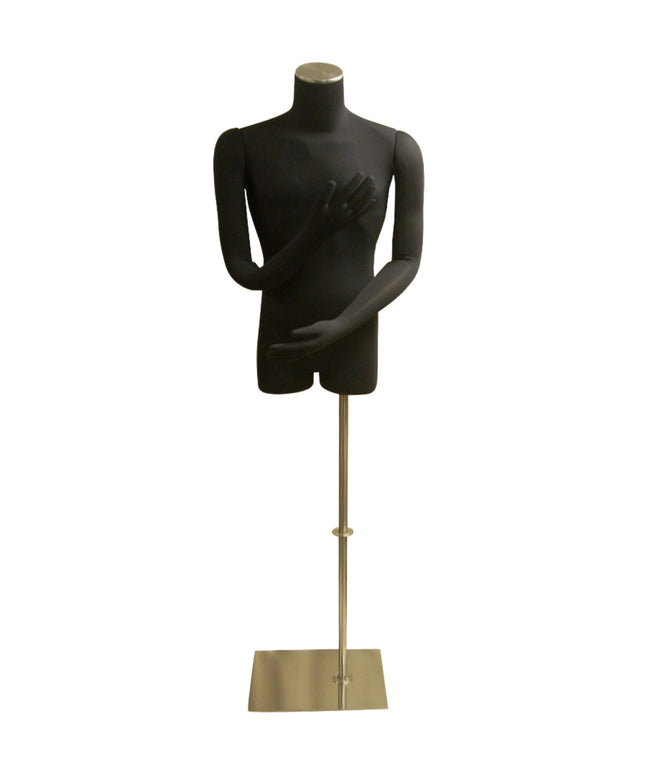 Male Pinnable Dress Form with Movable Arms TMK-MARMBS05