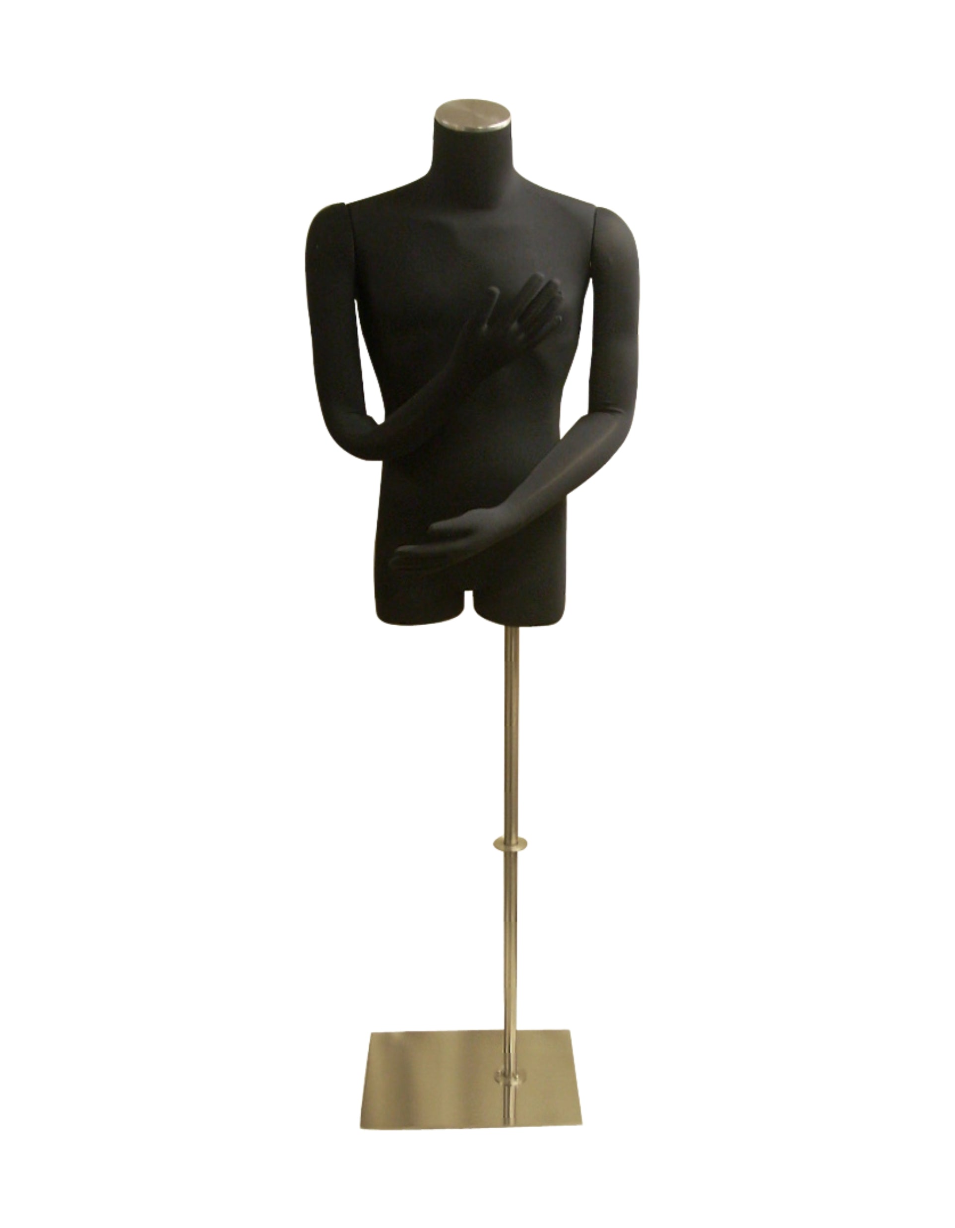 Male Pinnable Dress Form with Movable Arms (TMK-JF-M01SARM+BS-05)