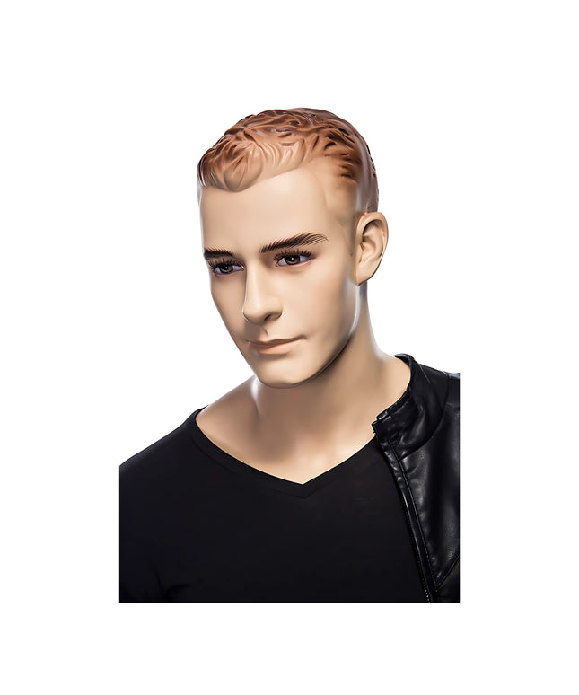 Male Realistic with Molded Hair  Mannequin (TMK-MZ-WEN5)