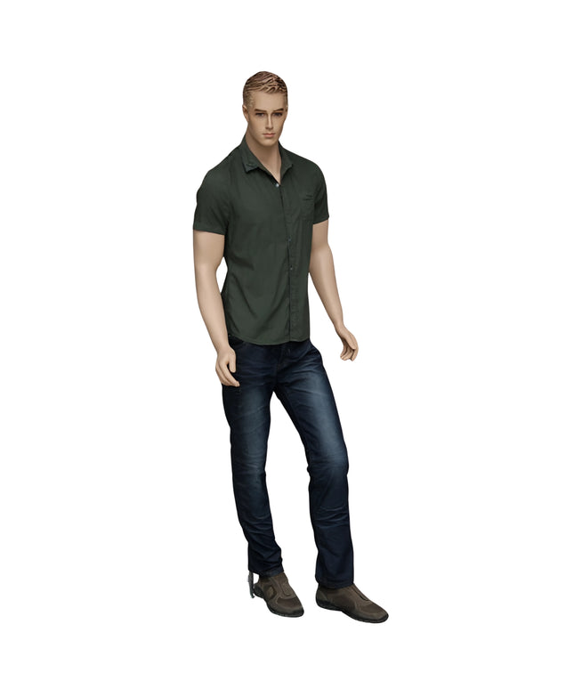 Male Realistic with Molded Hair Mannequin (TMK-MZ-WEN2)
