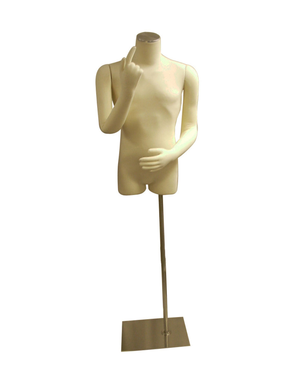 Male Pinnable Dress Form with Movable Arms (TMK-JF-M01SARM+BS-05)