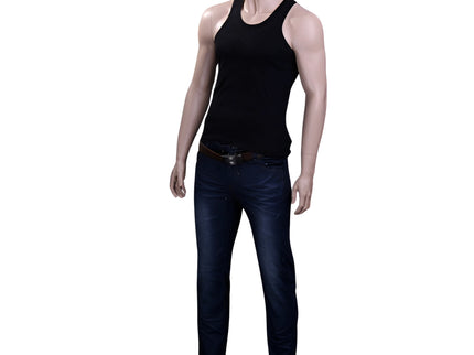 Male Realistic with Molded Hair Mannequin (TMK-MZ-WEN7)