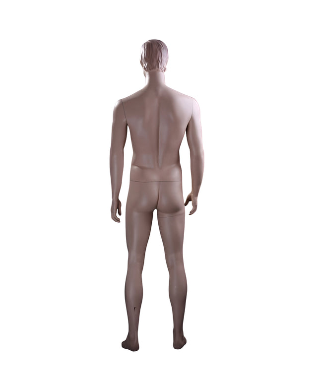 Male Realistic with Molded Hair Mannequin (TMK-MZ-WEN7)