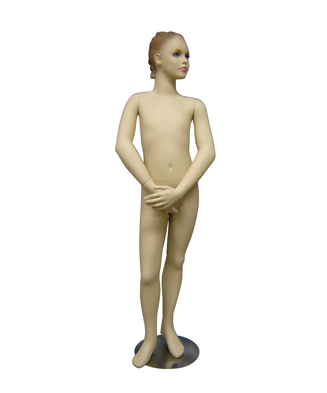 Realistic Child with Molded Hair Mannequin (TMK-MD-508F)