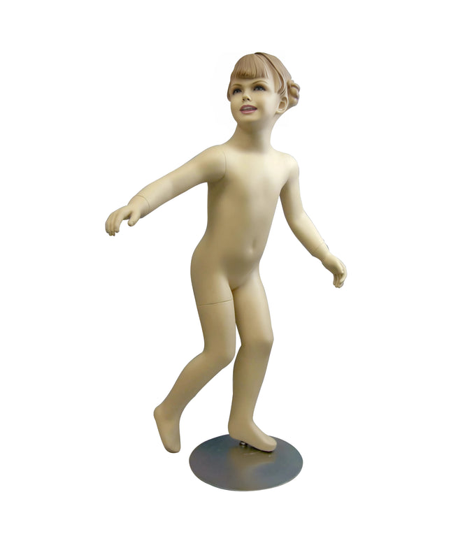Realistic Child with Molded Hair Mannequin (TMK-MD-514F)