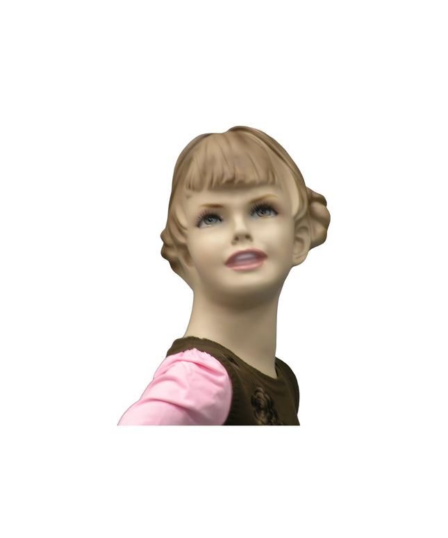 Realistic Child with Molded Hair Mannequin (TMK-MD-514F)