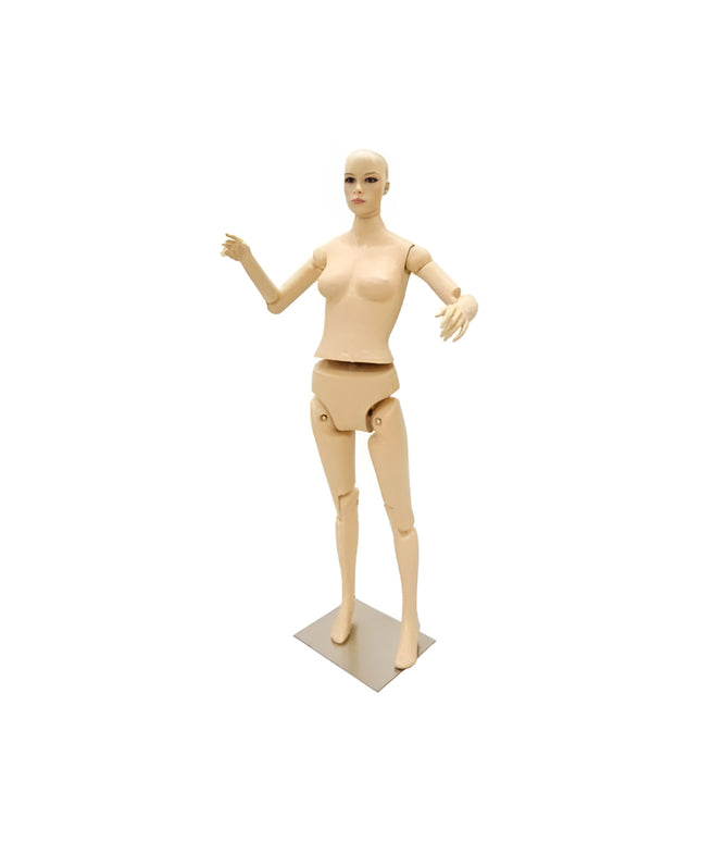 Flexible Female Mannequin with Bendable Joints (TMK-MD-Z-FFXF)