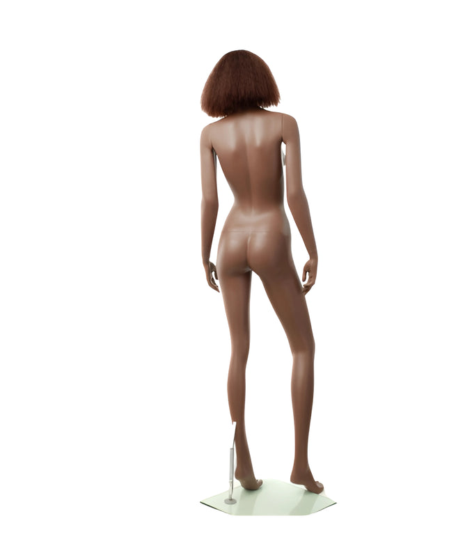 Rich Brown Finish Female Mannequin  (TMK-MZ-MYA1)