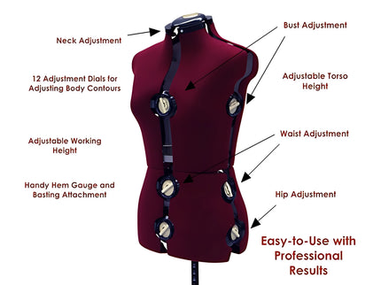 Female Adjustable Small Dress Form (TMK-JF-FH-2)