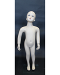 Realistic toddler mannequin with face makeup in skin tone, size 2T/3T, CB3-FT