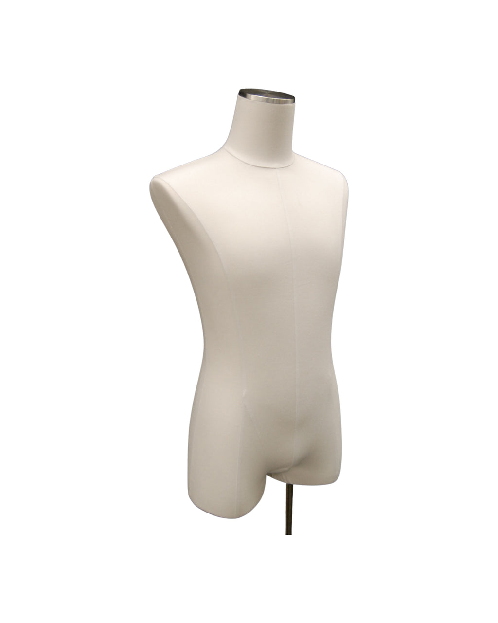 Male Pure White Linen Dress Form (TMK-M1WL)