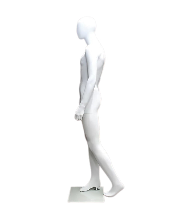 Male Egghead Mannequin TMK-SFM43E-WT