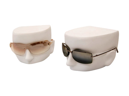 White Head Display For Sunglasses Set of 4 (TMK-MD-M/FFACE-WH)