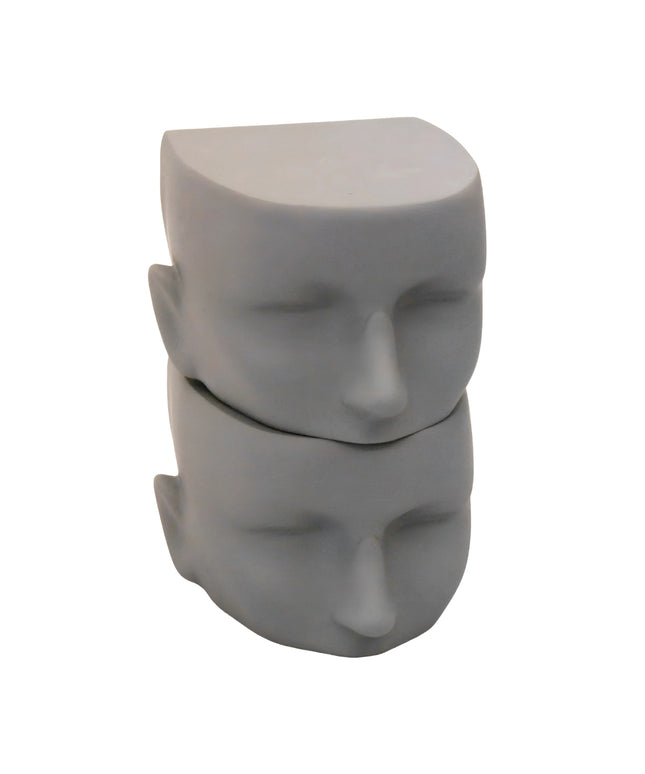 Gray Head Display For Sunglasses Set of 4 (TMK-MD-FFACE-G)