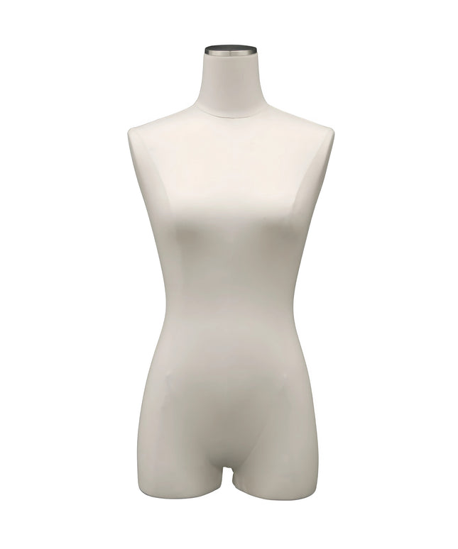 Female Pure White Linen Dress Form (TMK-JF-F1WL)