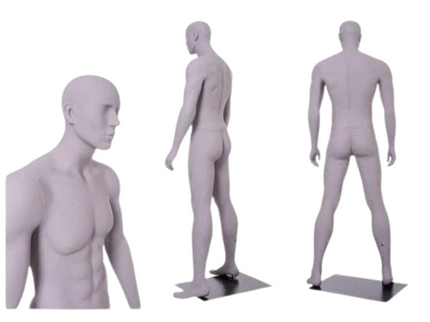 Male Abstract Athletic Sports Mannequin (TMK-MC-CRIS01)