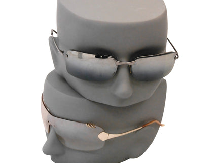 Gray Head Display For Sunglasses Set of 4 (TMK-MD-FFACE-G)