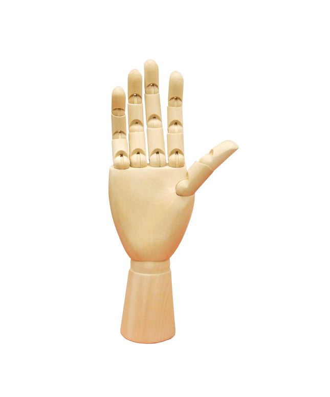 Wooden Style Male Left Hand Display (TMK-JW-MWHAND)