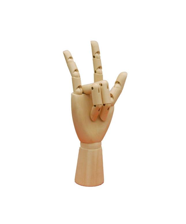 Wooden Style Male Left Hand Display (TMK-JW-MWHAND)