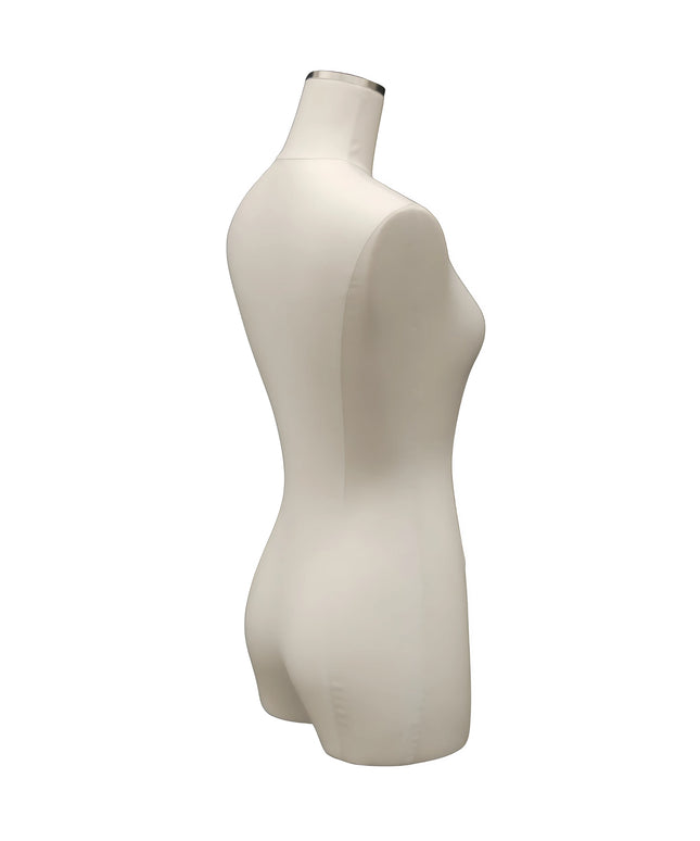 Female Pure White Linen Dress Form (TMK-JF-F1WL)