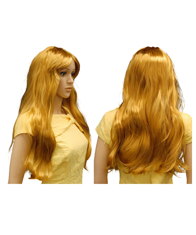 Golden Goddess Extra-Long Wavy Wig (TMK-WG-S012B-P27)