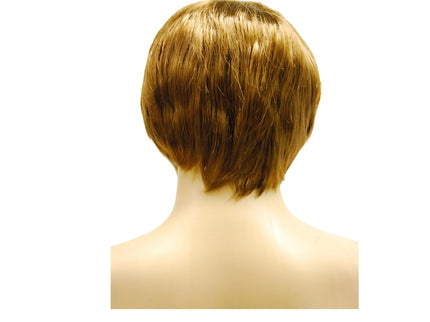 Stylish Short Tousled Light Brown Wig - Unisex Design (TMK-WG-M10-30A)