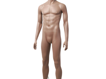 Rich Brown Finish Male Mannequin (TMK-MZ-ZEKE1)