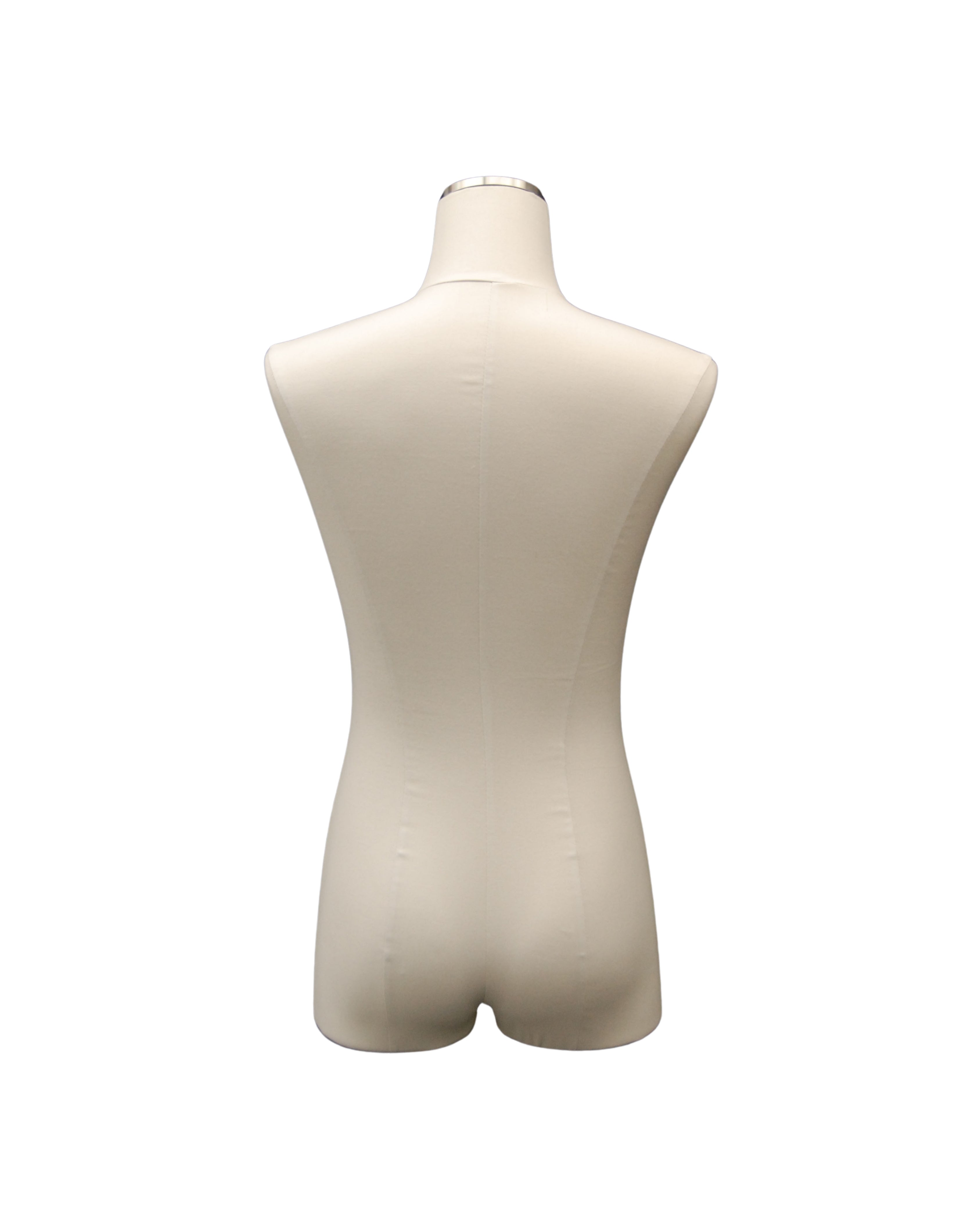 Male Pure White Linen Dress Form (TMK-M1WL)