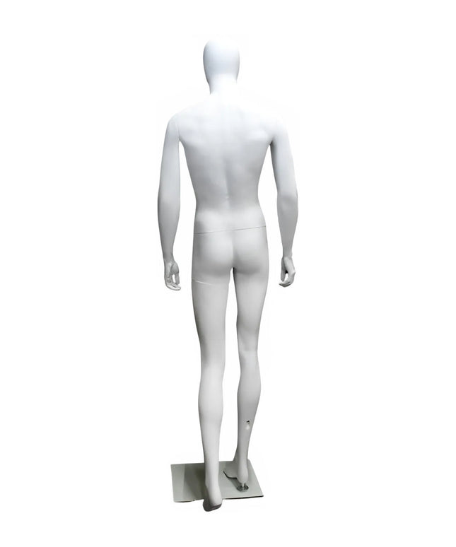 Male Egghead Mannequin TMK-SFM43E-WT