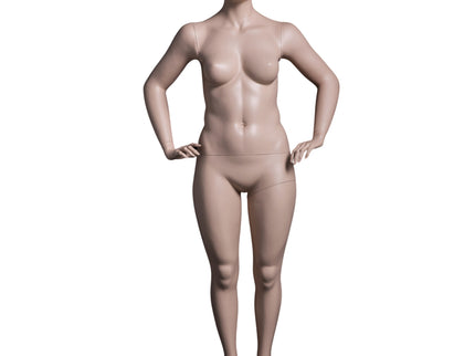 Realistic Plus-Size Female Mannequin (TMK-MZ-AVIS2)