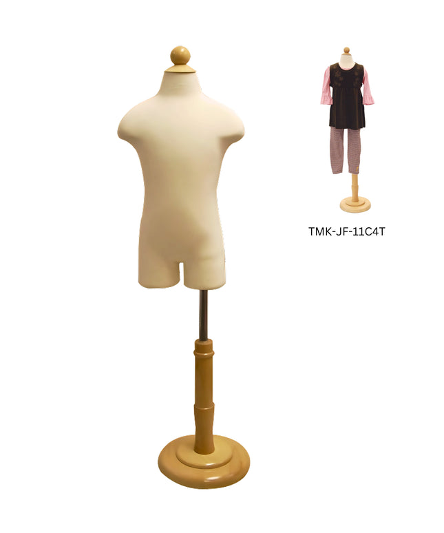 3/4 Dress Form Display - Child (TMK-JF-JF11C)