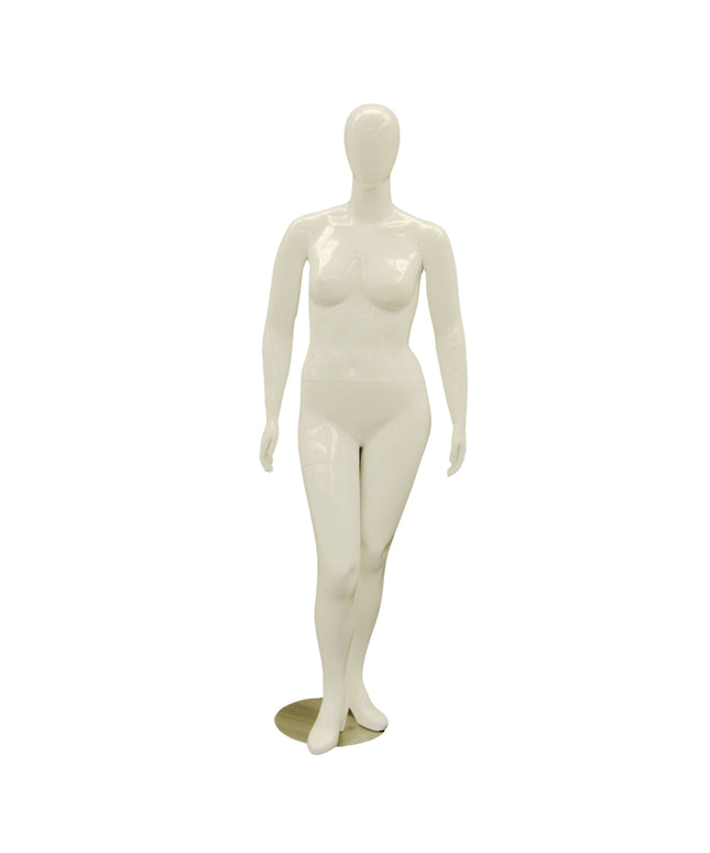 Plus Size Female Egghead Mannequin (TMK-MD-NANCYW1)