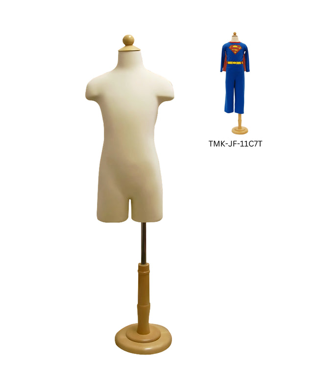 3/4 Dress Form Display - Child (TMK-JF-JF11C)