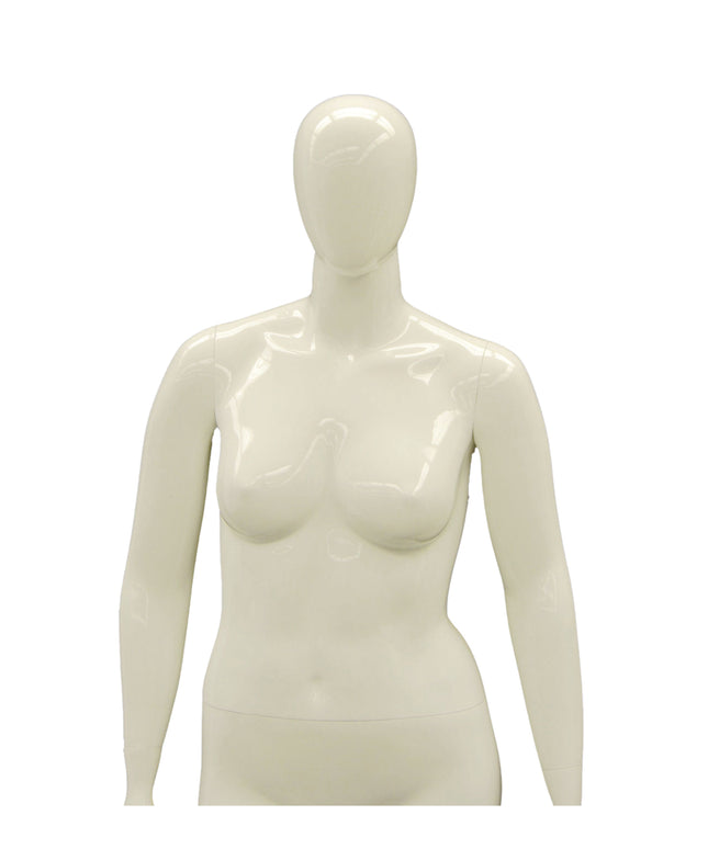 Plus Size Female Egghead Mannequin (TMK-MD-NANCYW1)
