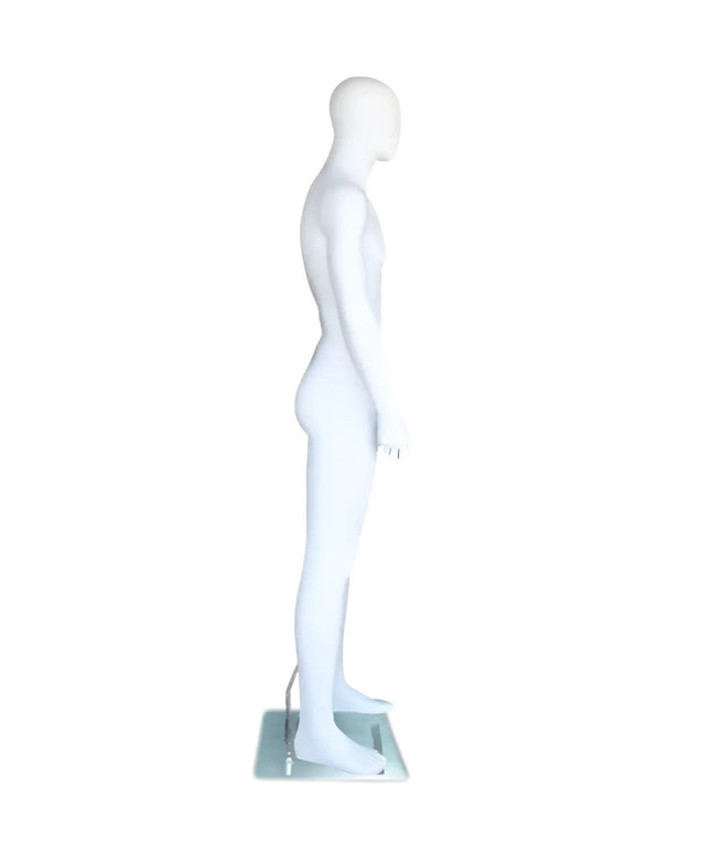 Male Egghead Mannequin (TMK-SFM25E-WT)