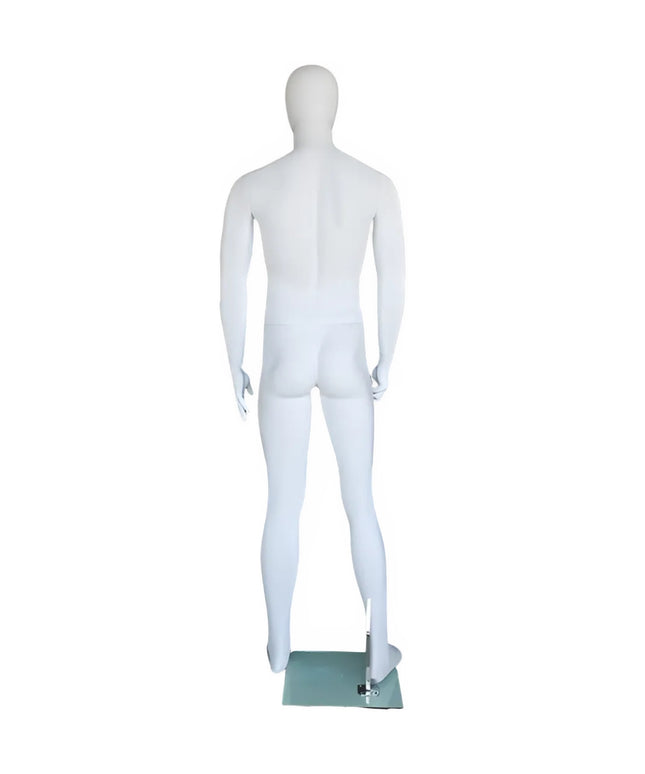 Male Egghead Mannequin (TMK-SFM25E-WT)