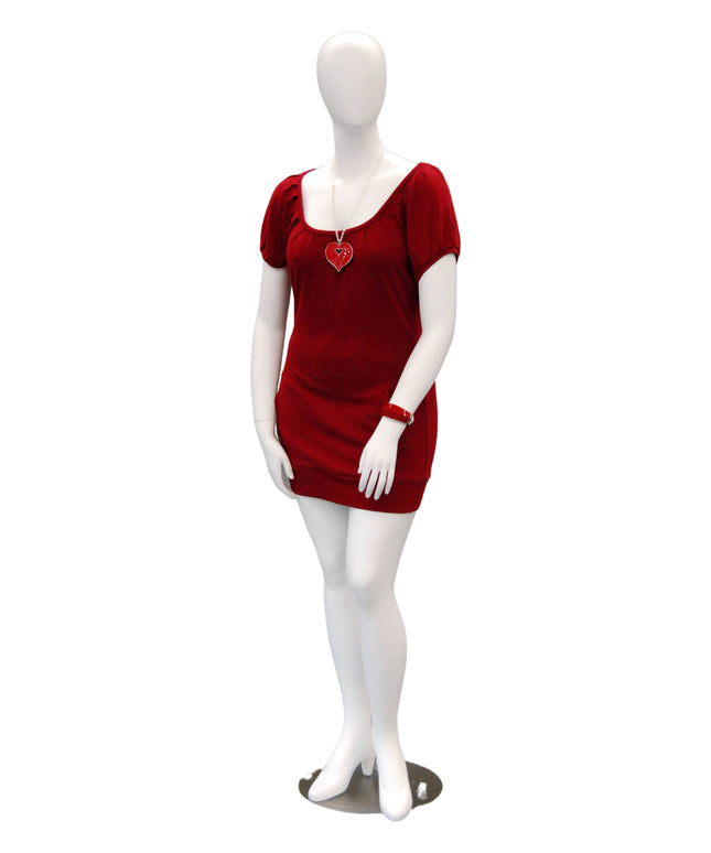 Plus Size Female Egghead Mannequin (TMK-MD-NANCYW2)