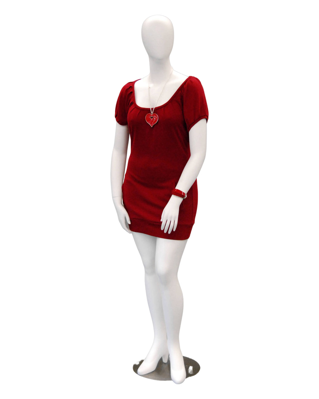 Curvy Female Egghead Mannequin (TMK-MD-NANCYW2)