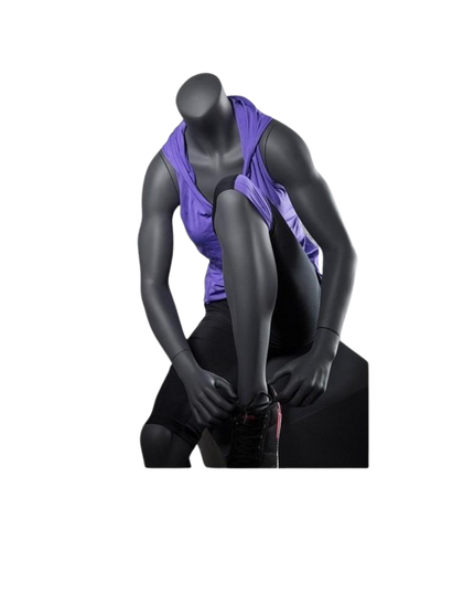 Athletic Female Sitting Mannequin TMM-NI17