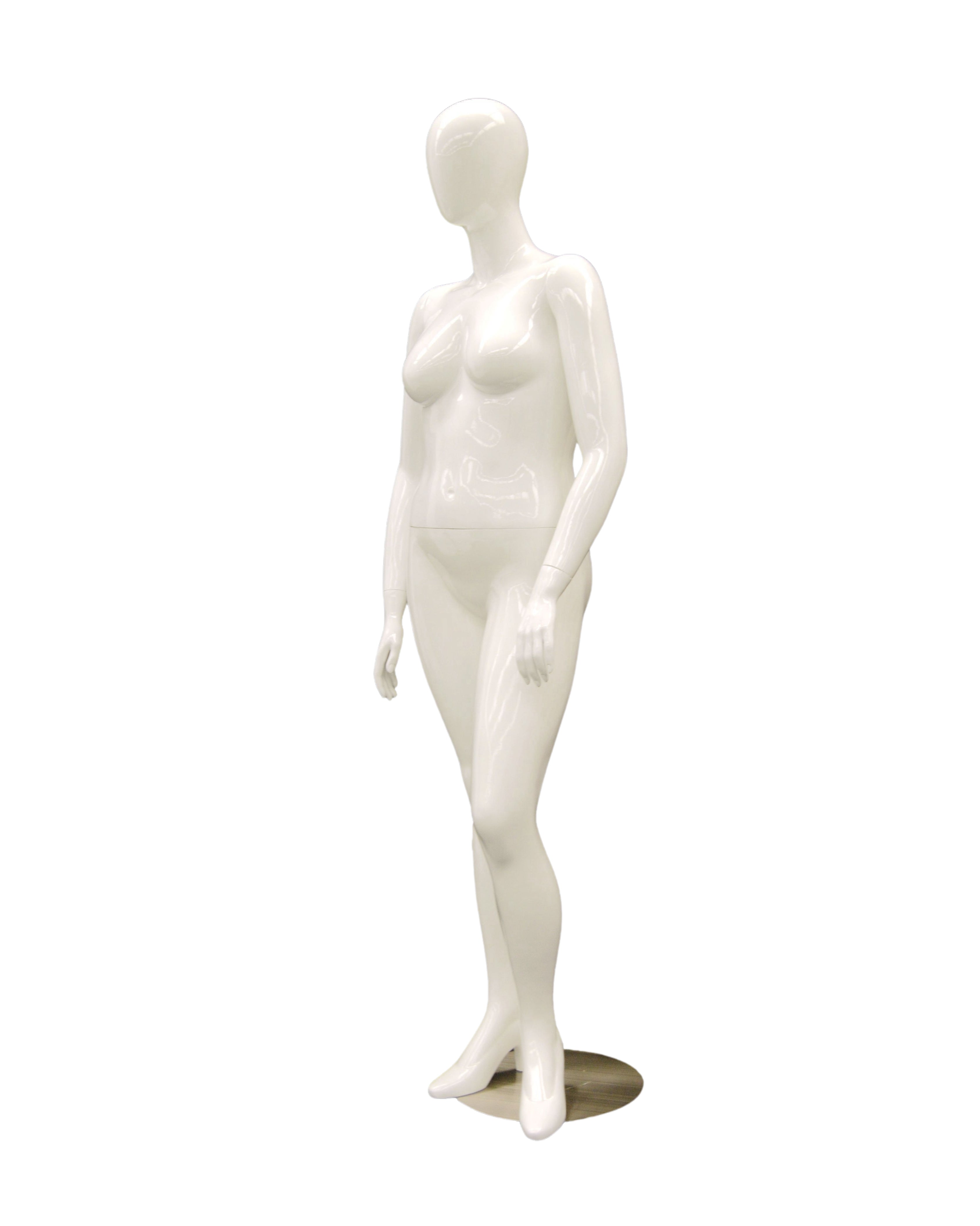 Curvy Female Egghead Mannequin (TMK-MD-NANCYW2)