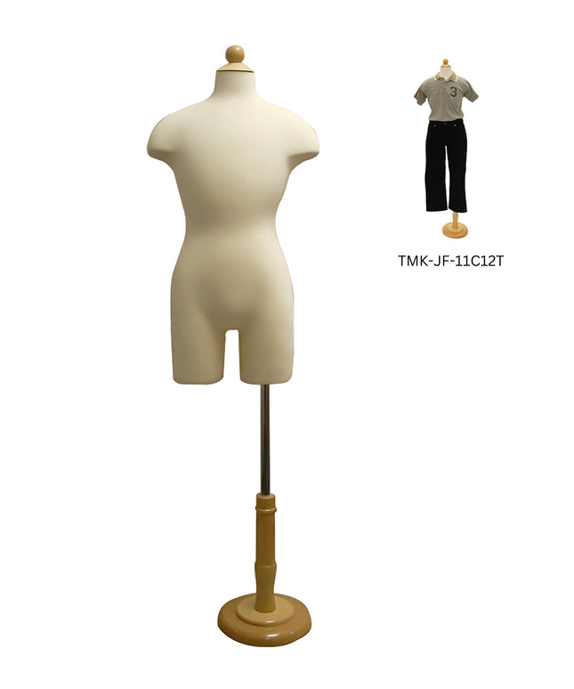 3/4 Dress Form Display - Child (TMK-JF-JF11C)