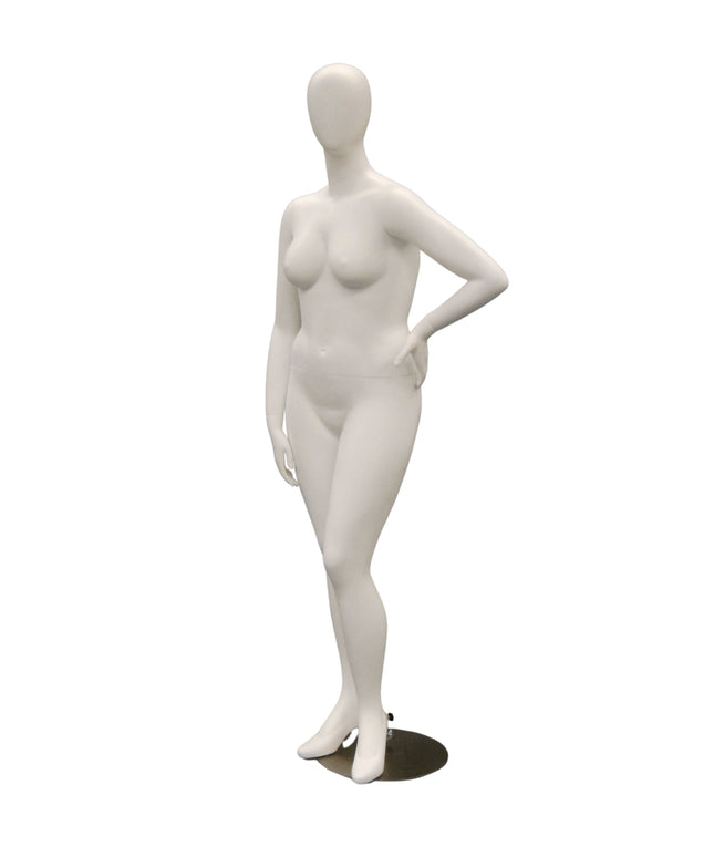 Plus Size Female Egghead Mannequin (TMK-MD-NANCYW3)