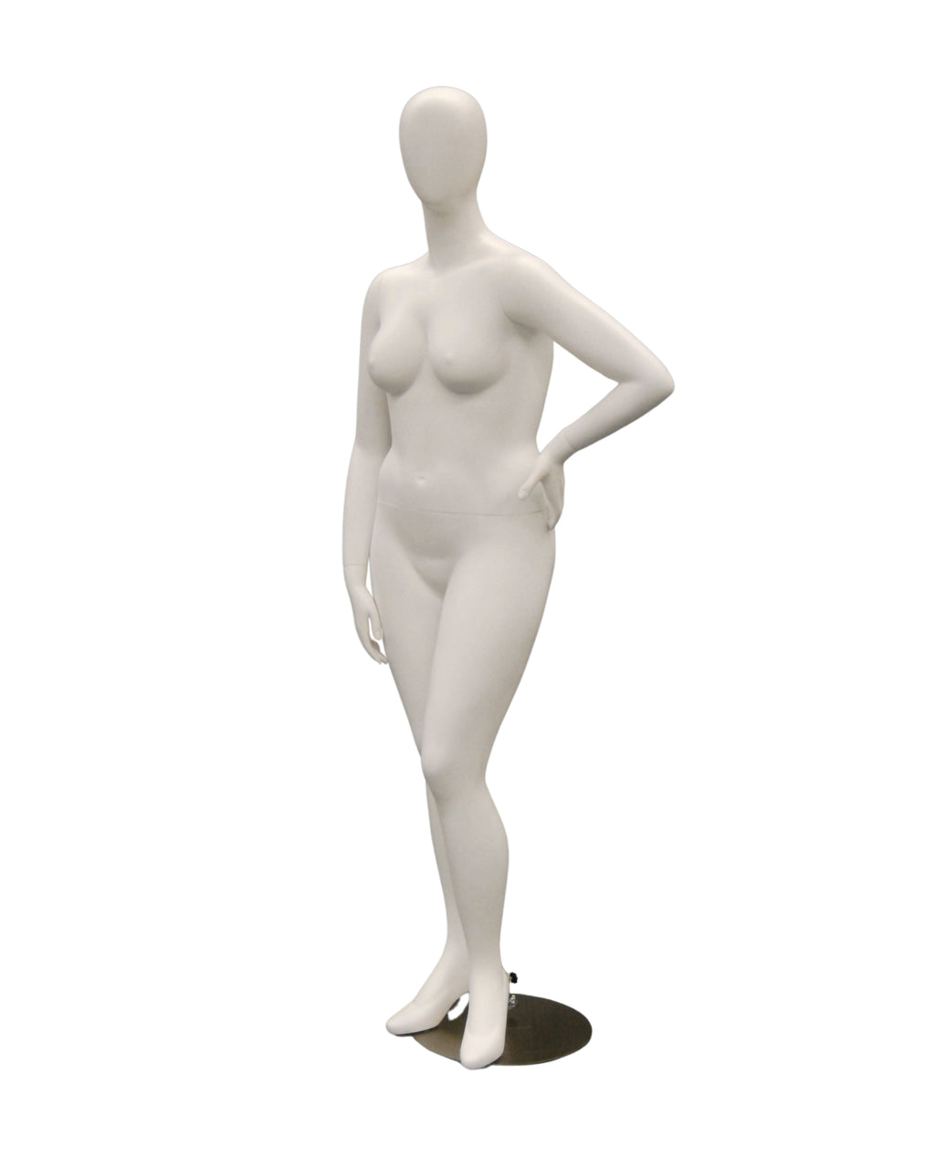 Plus Size Female Egghead Mannequin (TMK-MD-NANCYW3)