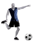 Male Sports Abstract Soccer Mannequin (TMK-MZ-TQ1)