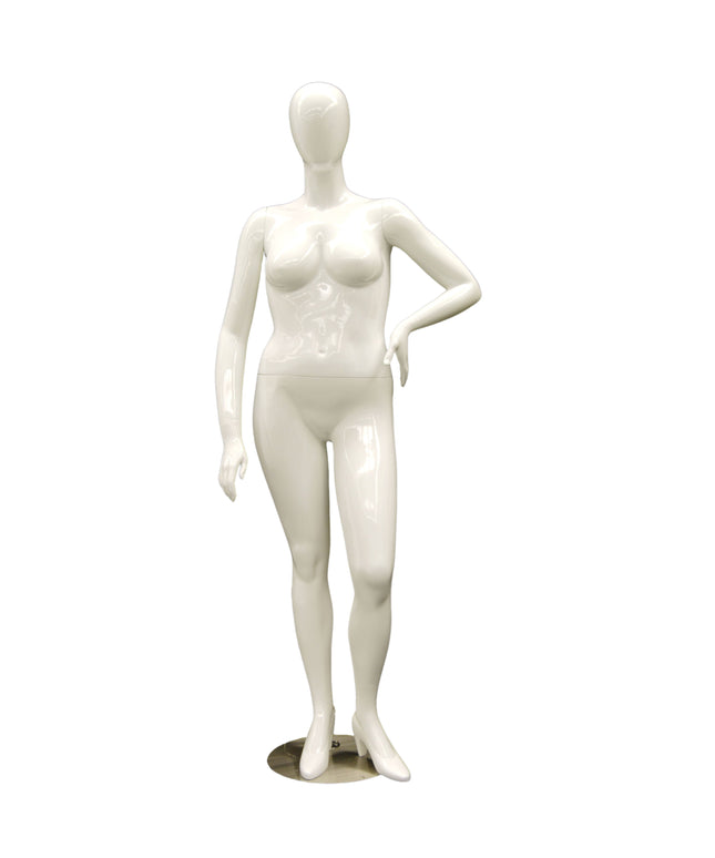 Plus Size Female Egghead Mannequin (TMK-MD-NANCYW3)