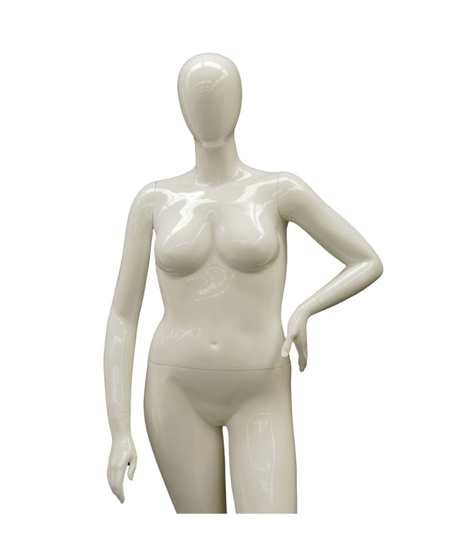 Plus Size Female Egghead Mannequin (TMK-MD-NANCYW3)
