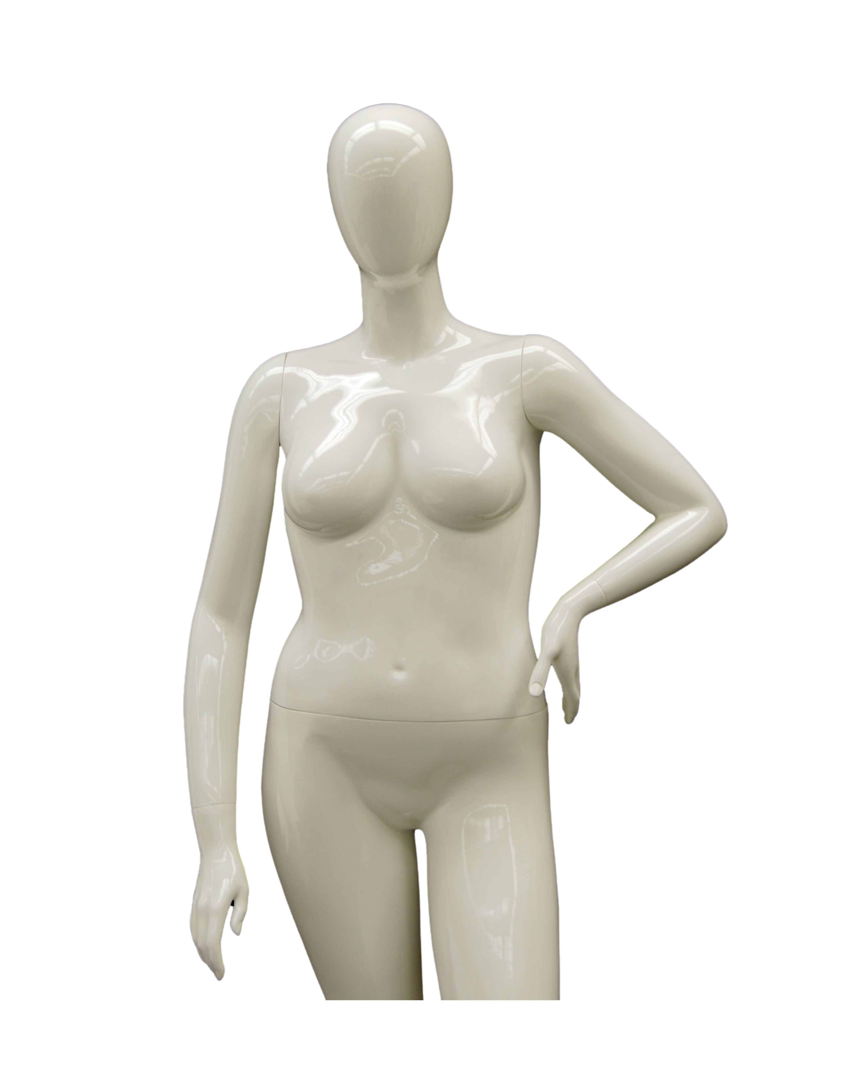 Plus Size Female Egghead Mannequin (TMK-MD-NANCYW3)