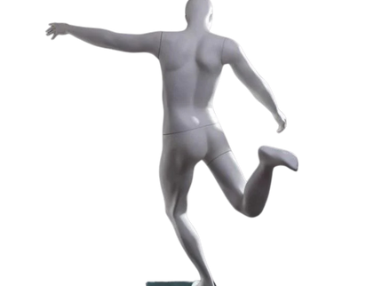 Male Sports Abstract Soccer Mannequin (TMK-MZ-TQ1)
